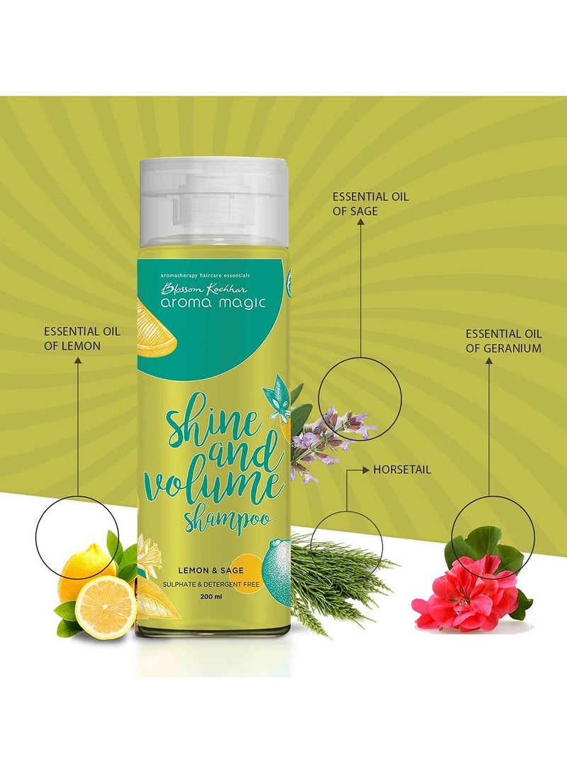 Aroma Magic Shine and Volume Shampoo - 200ml - Image 3