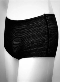 Disposable black nylon knitted stretchable underwear (25 PCS) One Time Use Under Garment unisex for spa/ salon/ hospital / traveling| Non-Woven Disposable Extra Soft  - Elastic Waistband, Individually Wrapped