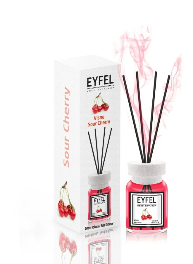 EYFEL Reed Diffuser Sour Cherry Room Air Freshener 120ml  - Image 1