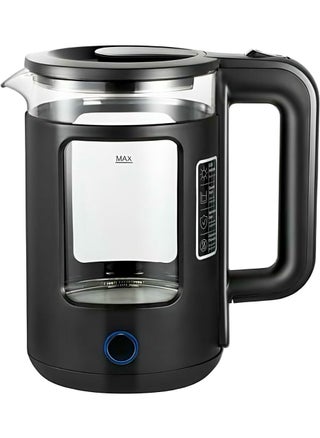 New Golden Creat Electric Kettle 2L Glass Tea Kettle 1500W Fast Boil Water Boiler, Hot Water Heater with Auto Shut-Off, LED Light, Boil-Dry Protection, Cordless 360° Base, BPA-Free, Kettle for Home Office Use – NGC-133 (Black) - pzsku/Z9D2CF14C90B92A351F6DZ/45/1752043792/ad535236-f9a5-4a1c-a168-fcb19fadee64
