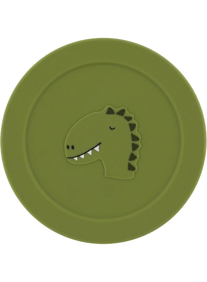 Trixie Mr. Dino Silicone Snack Container With Lid - Image 1