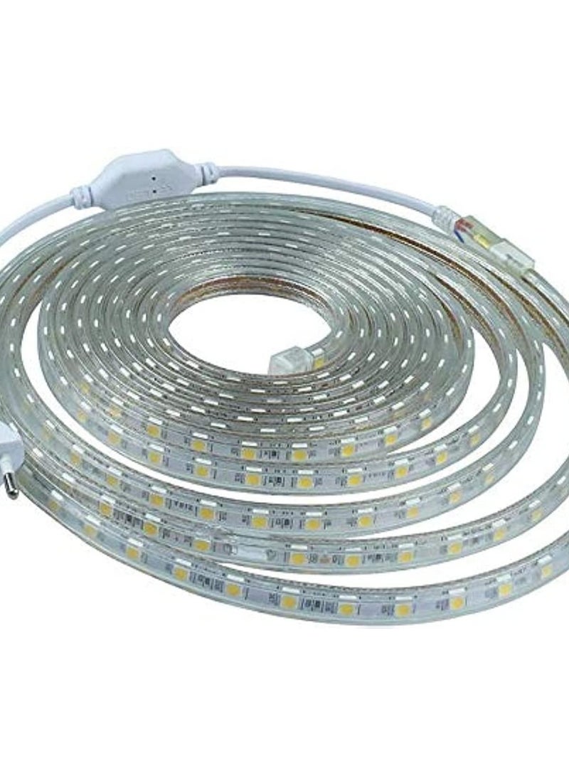 شريط إضاءة ليد أصفر وورم 20 متر بالوصلة - Image 2