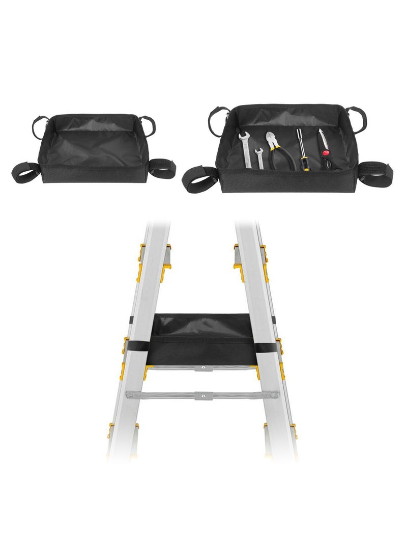 عام حقيبة تعليق تخزين سلم مثلثي، حقيبة تعليق تخزين ملحقات الحديدية، حقيبة أدوات السلم. أبعادها 26×26 سم. - Image 2