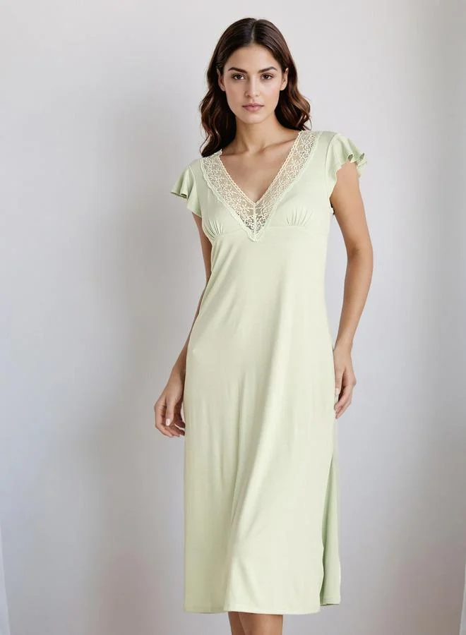 Splash FAV Nighty Midi with V neck