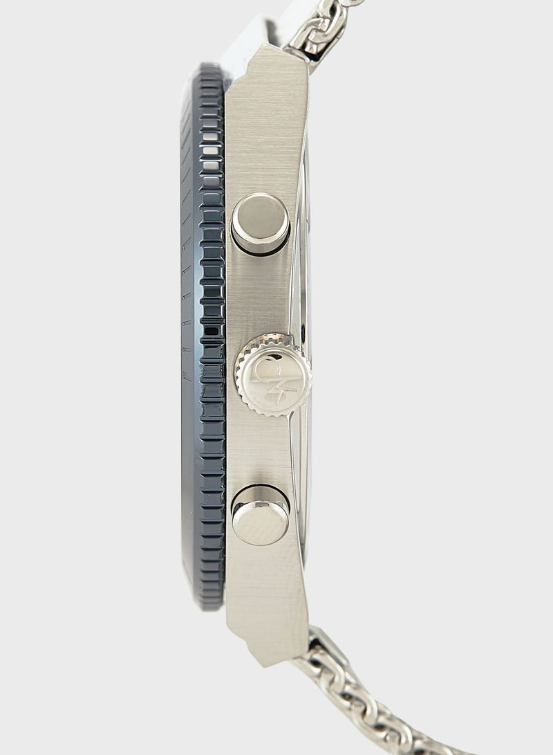 Stainless Steel Analog Watch