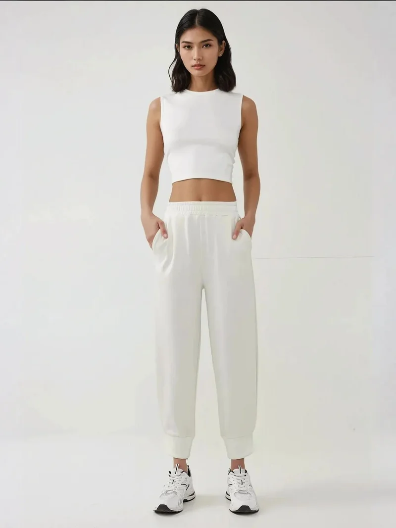 زوبعة بنطلون رياضي بخصر مطاطي