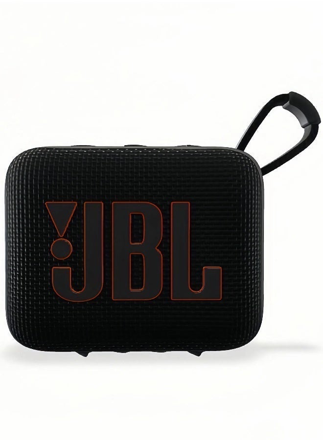 JBL Go4 - Portable Waterproof and Dustproof Wireless Bluetooth Speaker, Big Pro Sound with Punchy bass,Built-in long-lasting battery, Made in Part with Recycled Materials (Black) - Image 4