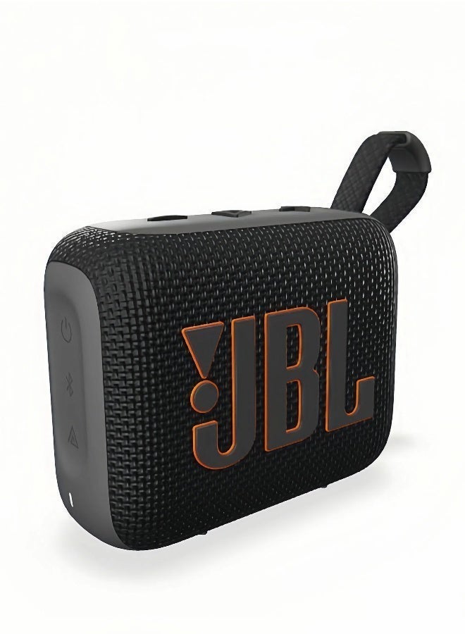 JBL Go4 - Portable Waterproof and Dustproof Wireless Bluetooth Speaker, Big Pro Sound with Punchy bass,Built-in long-lasting battery, Made in Part with Recycled Materials (Black) - Image 5