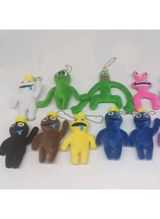 Generic - Roblox Rainbow Friends Rainbow Partner Plush Toy Little Blue Man 10cm Pendant-Specifications:1-Color:10cm Shrimp Buckle - Image 1