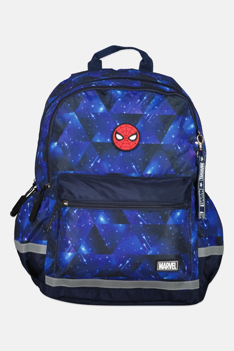 MARVEL حقيبة ظهر للأطفال الأولاد بشعار العلامة التجارية، متعددة الألوان - Image 1