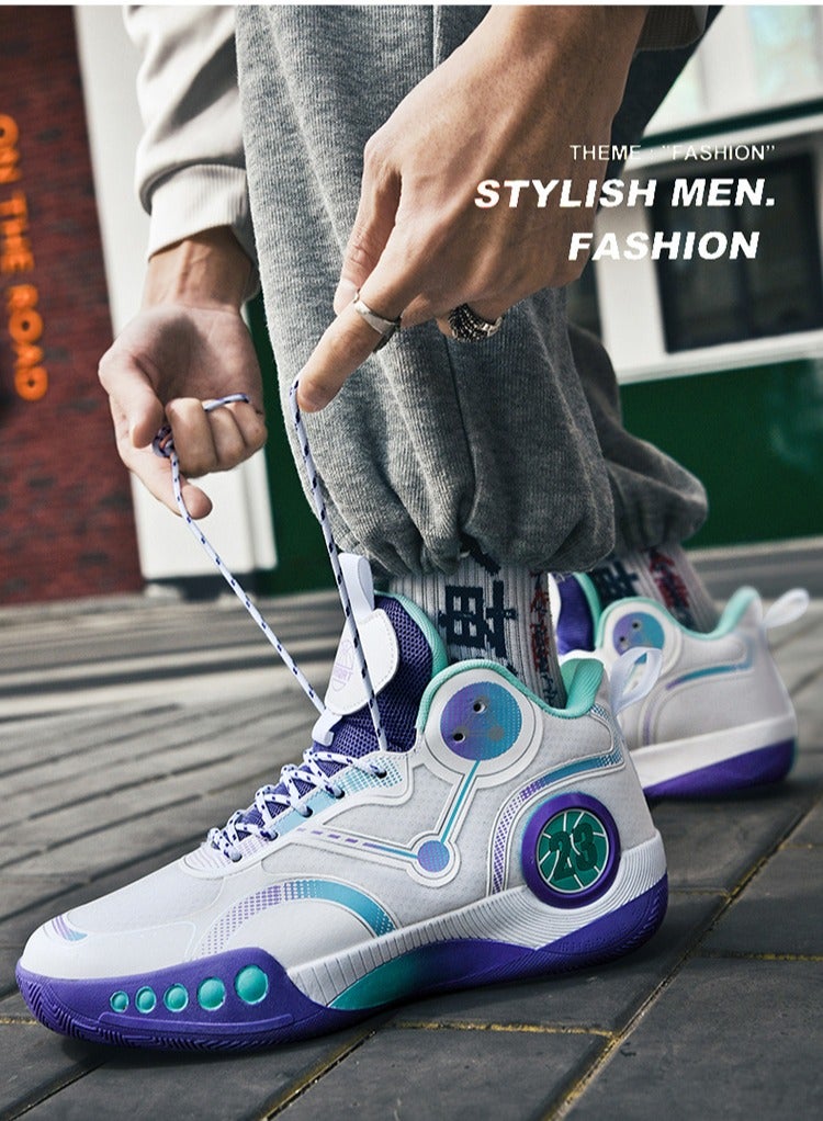 New Anti slip Shock Absorbing Running Basketball Shoe  - Image 2