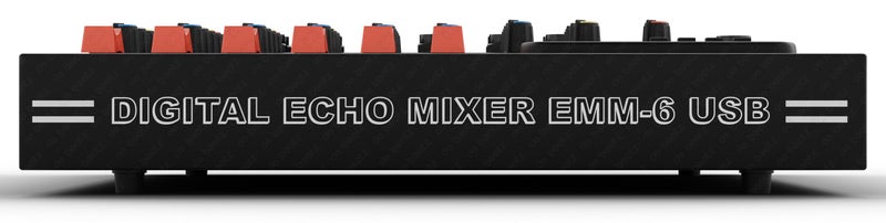 da.beatz. DaBeatz 6-Channel Stereo Echo DJ Sound Mixer with USB and Bluetooth for Parties, Stage Effects, Weddings, Diwali Giving Your Occasion an Impressive Output. (Black) - Image 5