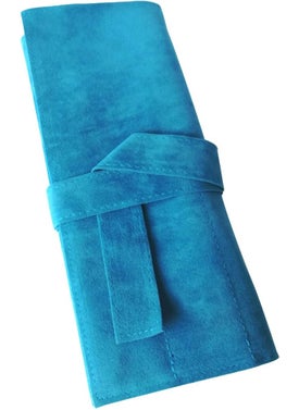 Creation Core Creation Core Microfiber Fabric Salon Scissors Bag Roll Up Hair Tools Pouch for Stylist Barber Hairdressers Blue 
