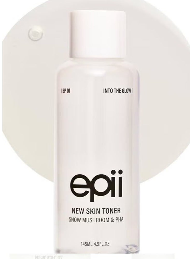 Epii New Skin Toner Snow Mushroom & PHA 145ml