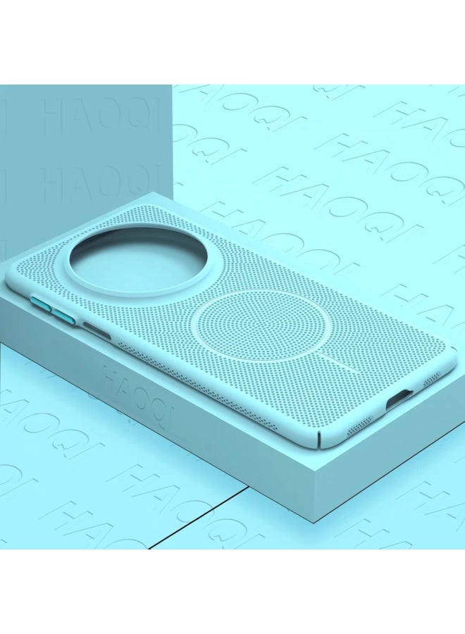 For Huawei Series Dopamine Honeycomb Heat Dissipation Mesh Magnetic Hard Phone Case