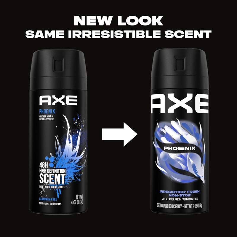 AXE Deodorant Citrus Bodyspray Phoenix For Men, 113G - Image 3
