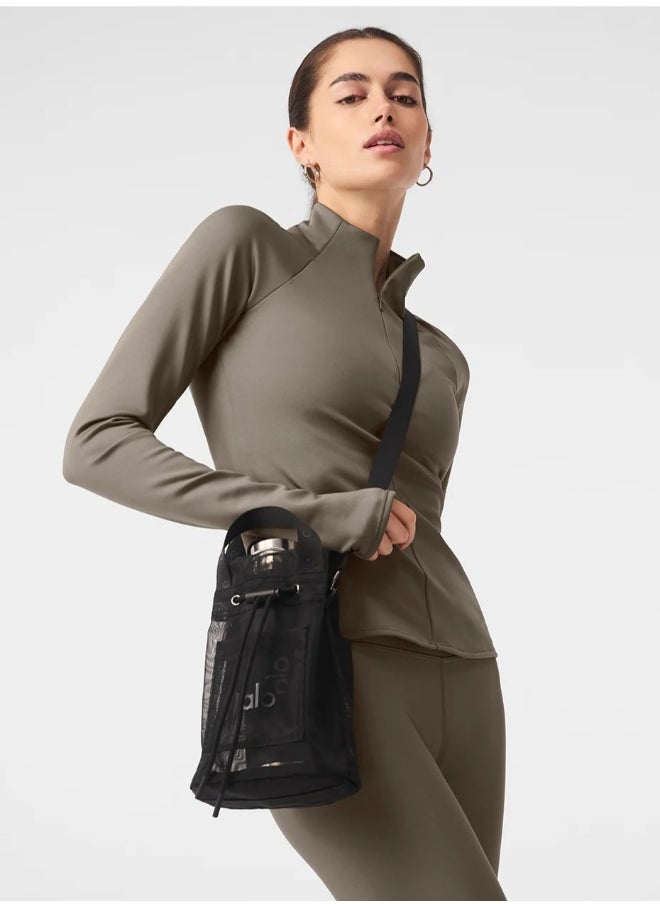 Alo Yoga - Sheer Cross Body Bucket Bag - Image 1