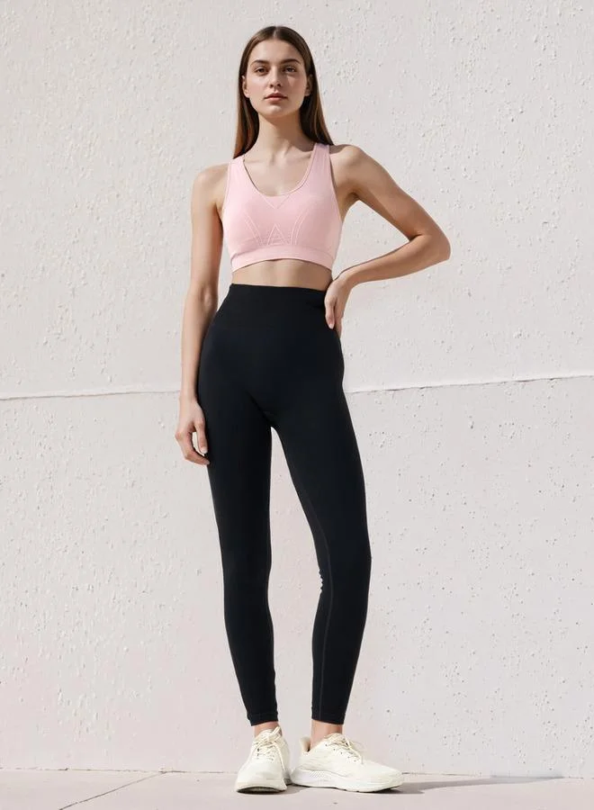 ADOT by Splash Textured Racerback Sports Bra