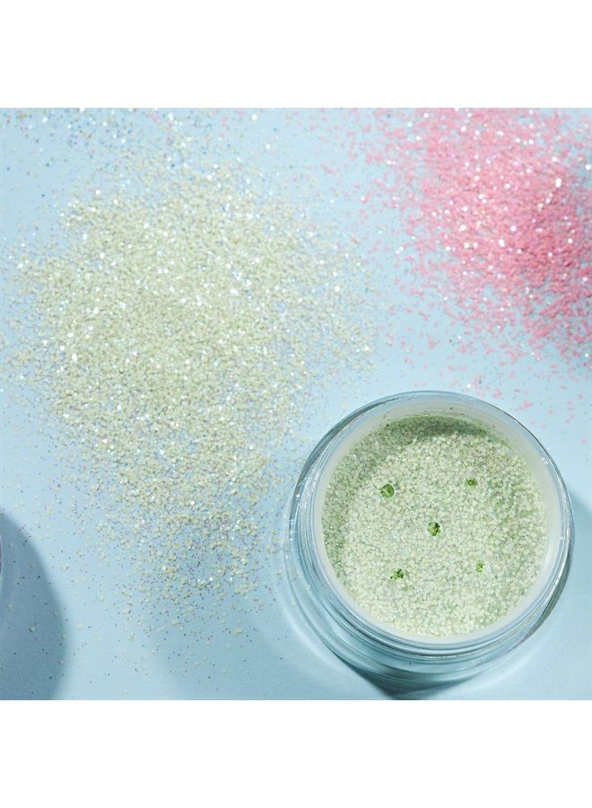 Moon Glitter Pastel Glitter Shakers by Moon Glitter – 100% Cosmetic Glitter for Face, Body, Nails, Hair and Lips - 0.10oz - Set of 6 colours - Image 4