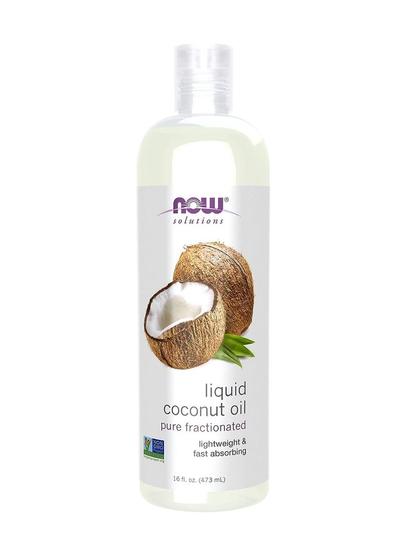now Liquid Coconut Oil 473 Ml - Image 1