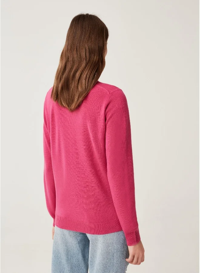 Ovs Ovs Womens Pullover With Mock Neck