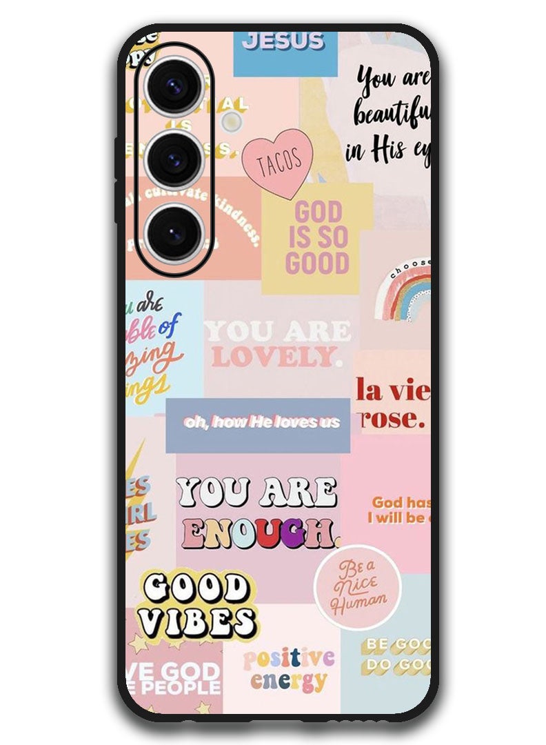 Theodor Protective Case Anti Scratch Shock Proof Bumper Cover For Samsung Galaxy S24 FE Collage - Image 1