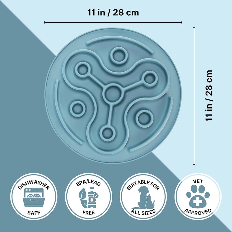 TRIXIE Slow Feeding Mat Dog Puzzle Prevents Bloating Weight Control Mental Stimulation Ease Pet Anxiety - Image 5