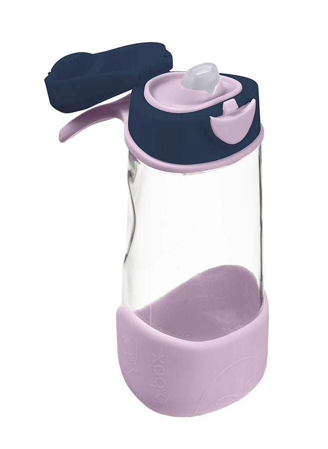 b.box Hydratio Sports Spout Bottle 450 ML, Indigo Rose  - Image 2