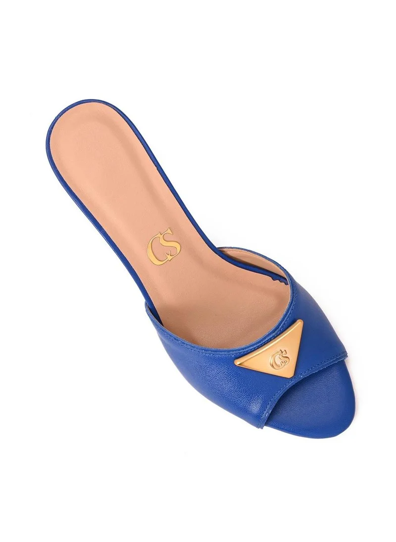 Carmen Steffens  Classic Blue Mules for Women | Best Price UAE