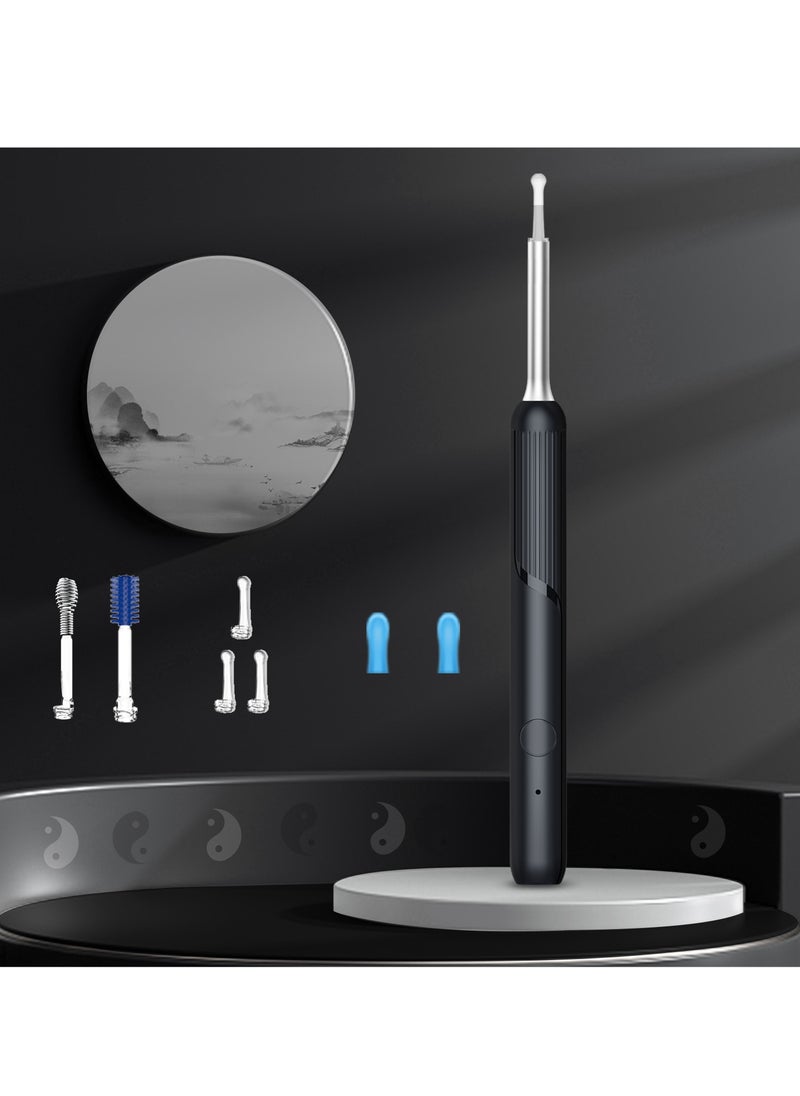 McDou Ear Cleaner Ear Wax Remover with Camera 1080P HD Earwax Removal Otoscope Tool Clean & Pick Wax Kit Wireless Compatibility with iPhone, iPad & Android Smart Phones – For Adults & Kids – Black (P50)  - Image 5