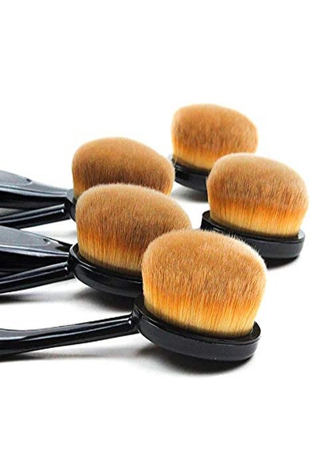 TopFinder® Combo Pack- |2 Soft Makeup Powder Brush + 2pc Face Tools Sponges Set | Scar Cover Waterproof Cosmetics Foundation highlighter Stick Women Girls Best Beauty Products Accessories Kit-Assorted - Image 5