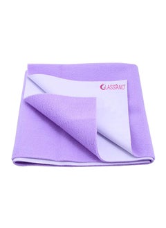 Glassiano Glassiano Star Waterproof Reusable Mat Underpad Absorbent Sheets Mattress Protector Large100cm X 140cm ColorViolet  - Image 1