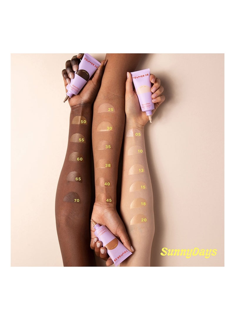 تاور 28 صني ديز كريم أساسي مع واقي شمس 30 مل _60 شارع الثالث - Image 5