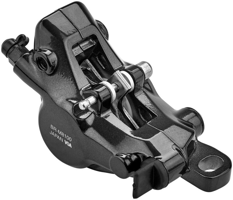 SHIMANO Shimano Deore XT BR-M8100 XT 2-piston calliper, post mount, without adapters, front or rear  - Image 2