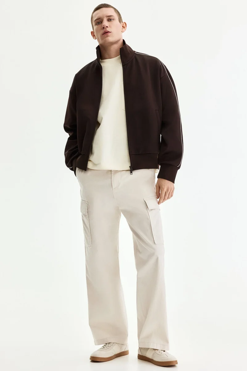H&M Relaxed Fit Cotton cargo trousers