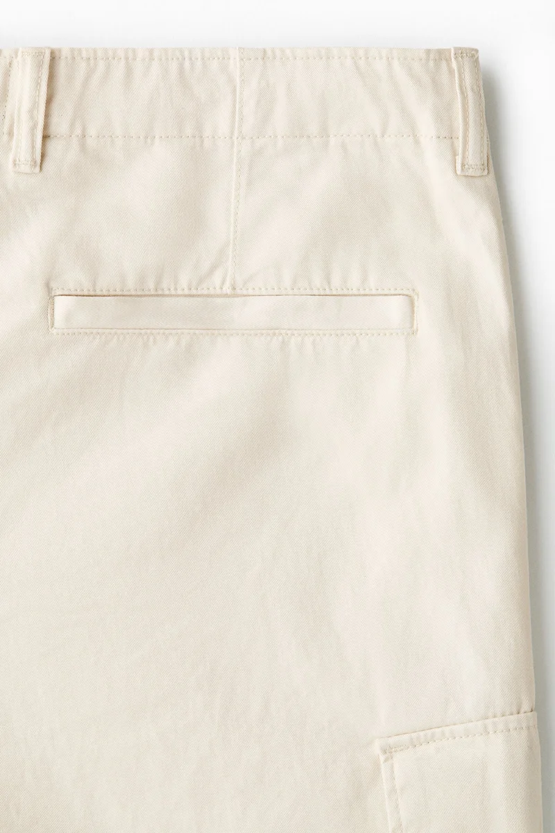 H&M  Relaxed Fit Cotton cargo trousers for Men | Best Price UAE