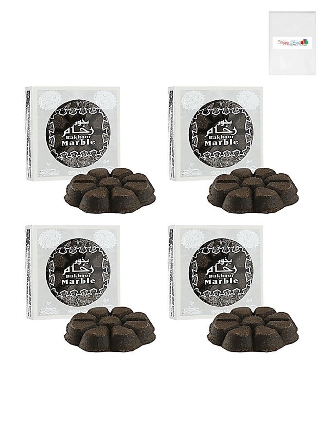 Nabeel 4Pcs Bakhoor Marble 30 GMS Incense - Image 1