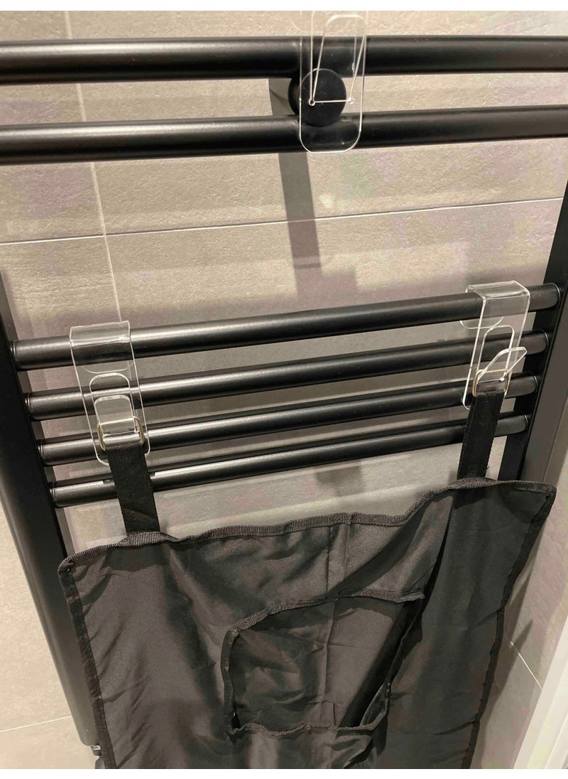 Trend Pleksi Trend Plexi Transparent Towel Rack (5 Pieces)  - Image 4