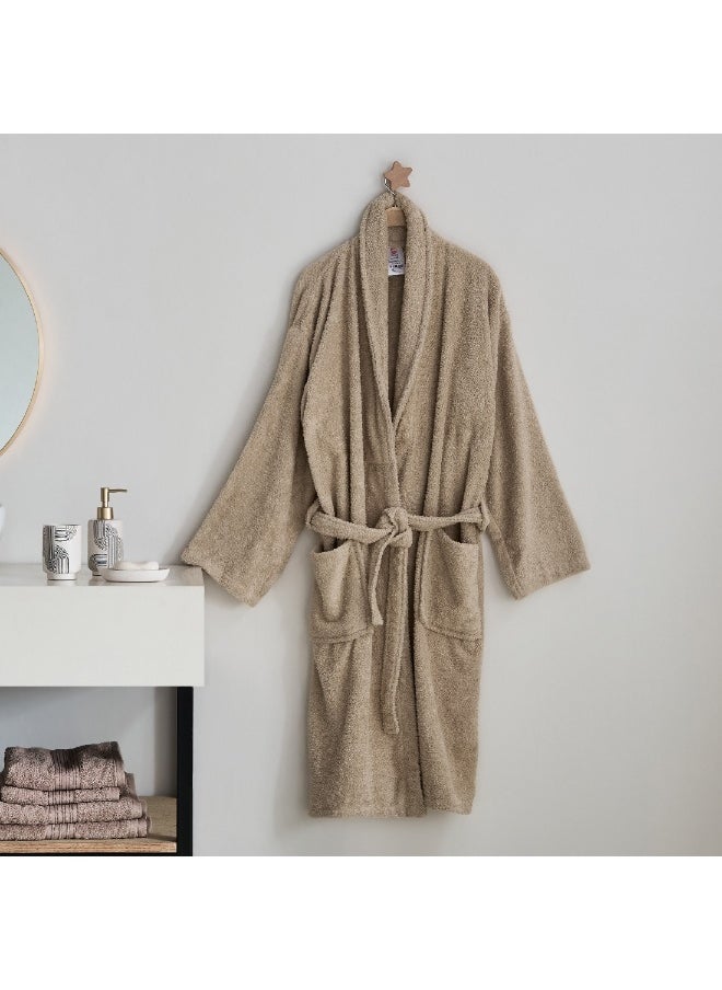 Home Box Essential Adult Shawl Bathrobe 114 cm  - Image 3