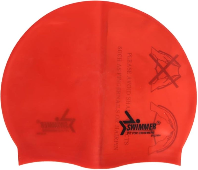360 Degree Generic Light Swimmer Swimming Cap, C6 Size
