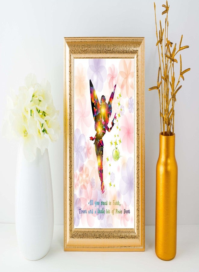 Uhomate Princesss Tinker Bell Peter Pan Abstract Canvas Print Wall Art for Home Decor Bedroom Decor C015 (11X14) - Image 2