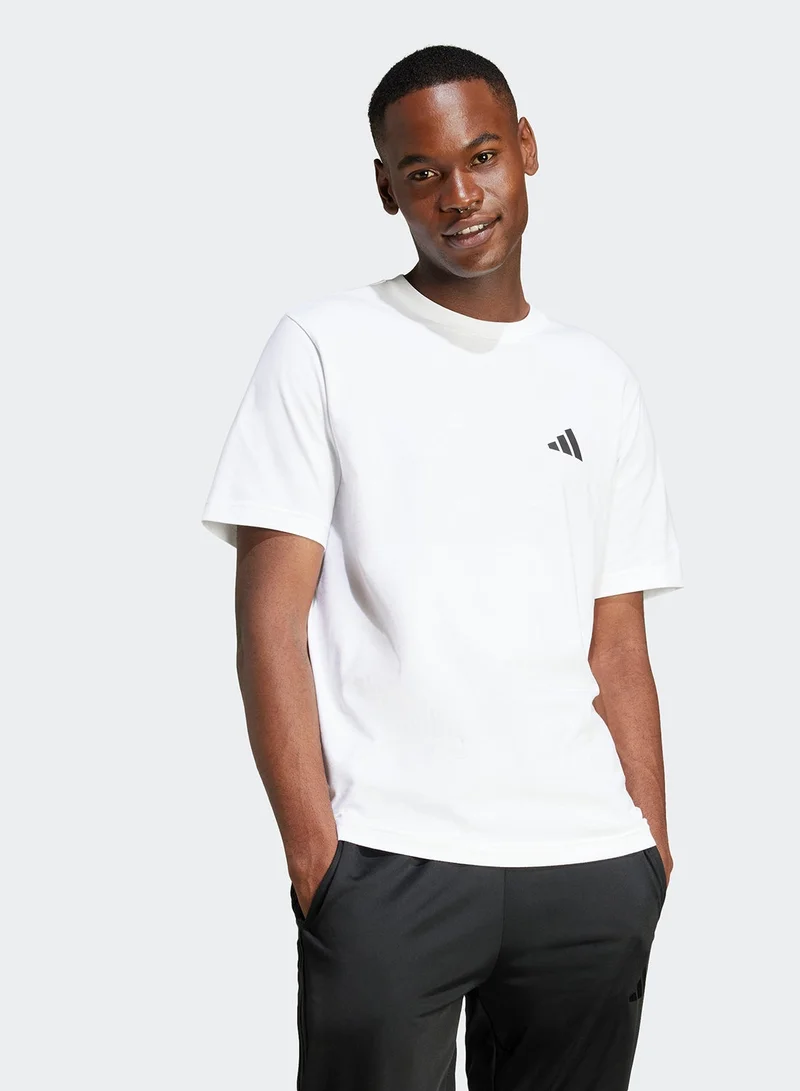 Adidas adidas impossible is nothing men graphic t-shirt
