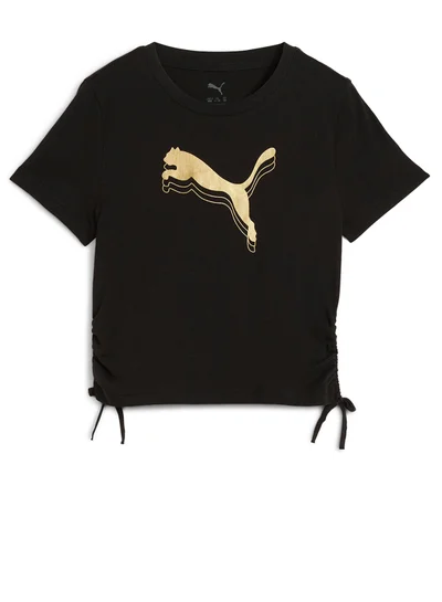 PUMA Youth Metallic Knotted T-Shirt