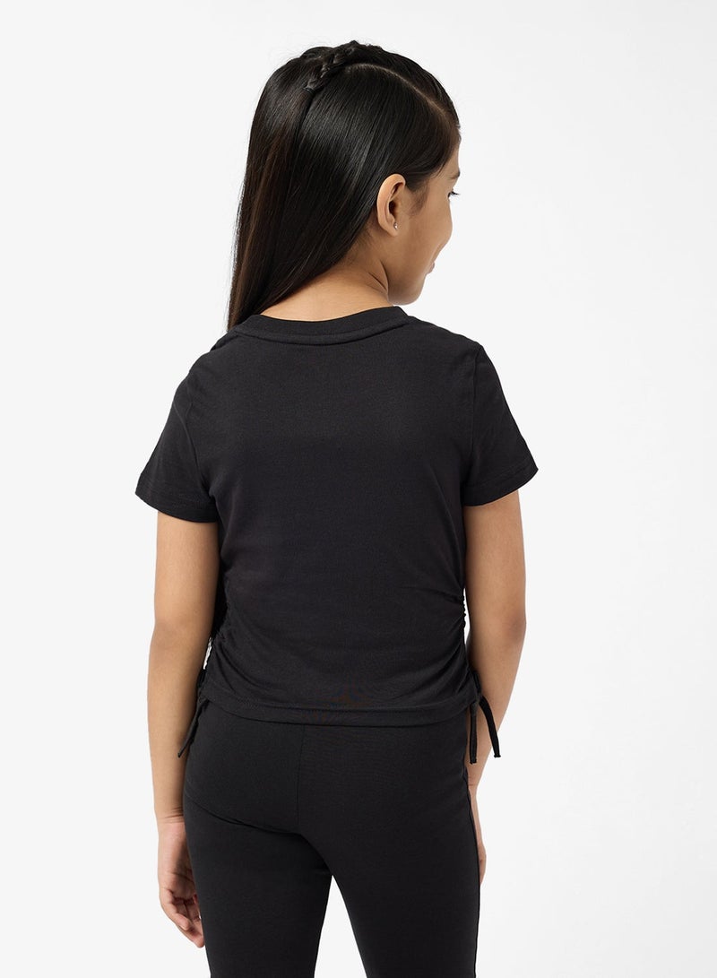 PUMA Youth Metallic Knotted T-Shirt - Image 2