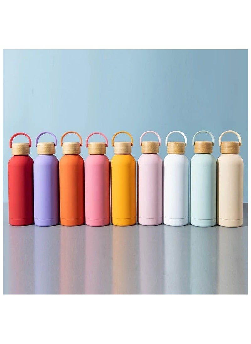 QSHOP - Premium 304 Stainless Steel Portable Thermos Water Bottle - Vacuum Insulated Flask for Hot and Cold Drinks - Perfect for Home, Office, School, Sports, Camping - Image 1