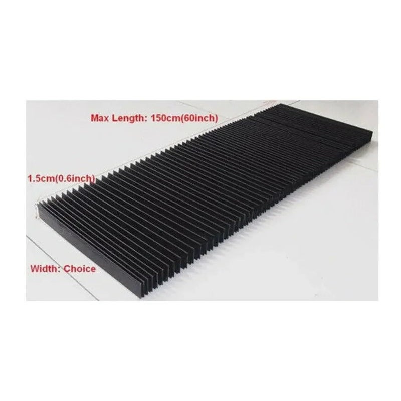 Flexible Accordion Bellows Cover For CNC Milling Machine Lathe Guide Rail Protective Tool Accessory 245mm - Image 3