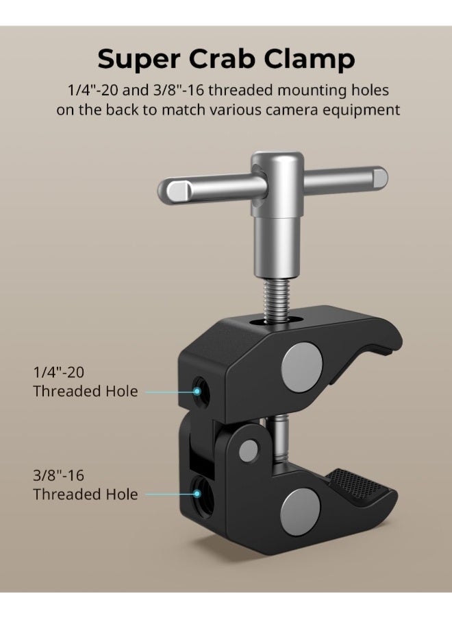 SMALLRIG ذراع سحري صغير مع مشبك سوبر KBUM2732B - Image 4