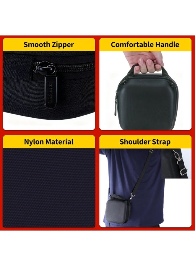 XICEN Storage Case Compatible with Fujifilm Instax Mini 12/11,  Instant Camera Protective Bag with Adjustable Strap - Image 2