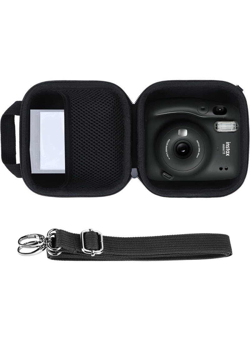 XICEN Storage Case Compatible with Fujifilm Instax Mini 12/11,  Instant Camera Protective Bag with Adjustable Strap - Image 1