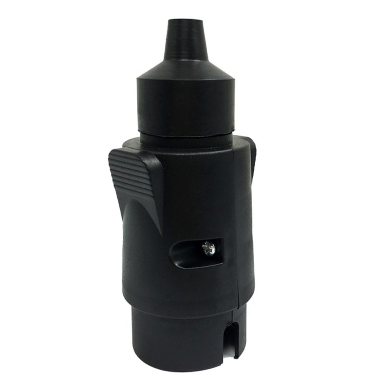 7-Pin Trailer Plug - Secure Reliable Connection Waterproof Electrical Connector for European Standard Trailers Towing Vehicles - Image 2